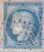n°60B 137D5R type III (1er timbre) sur lettre du 24 mars 1874 n°60B 137D5R type III (1er timbre) sur lettre du 24 mars 1874