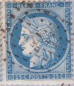 n°60B 140D5R type III (1er timbre) sur lettre du 24 mars 1874 n°60B 140D5R type III (1er timbre) sur lettre du 24 mars 1874