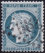 n°60B 136G5R type II 3ème état (1er timbre)